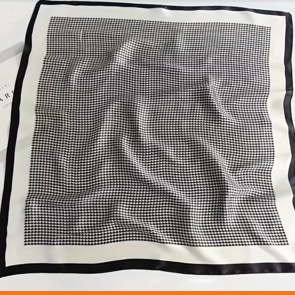 New HOUNDSTOOTH Scarf “LAST ONE” - Picture 12 of 14